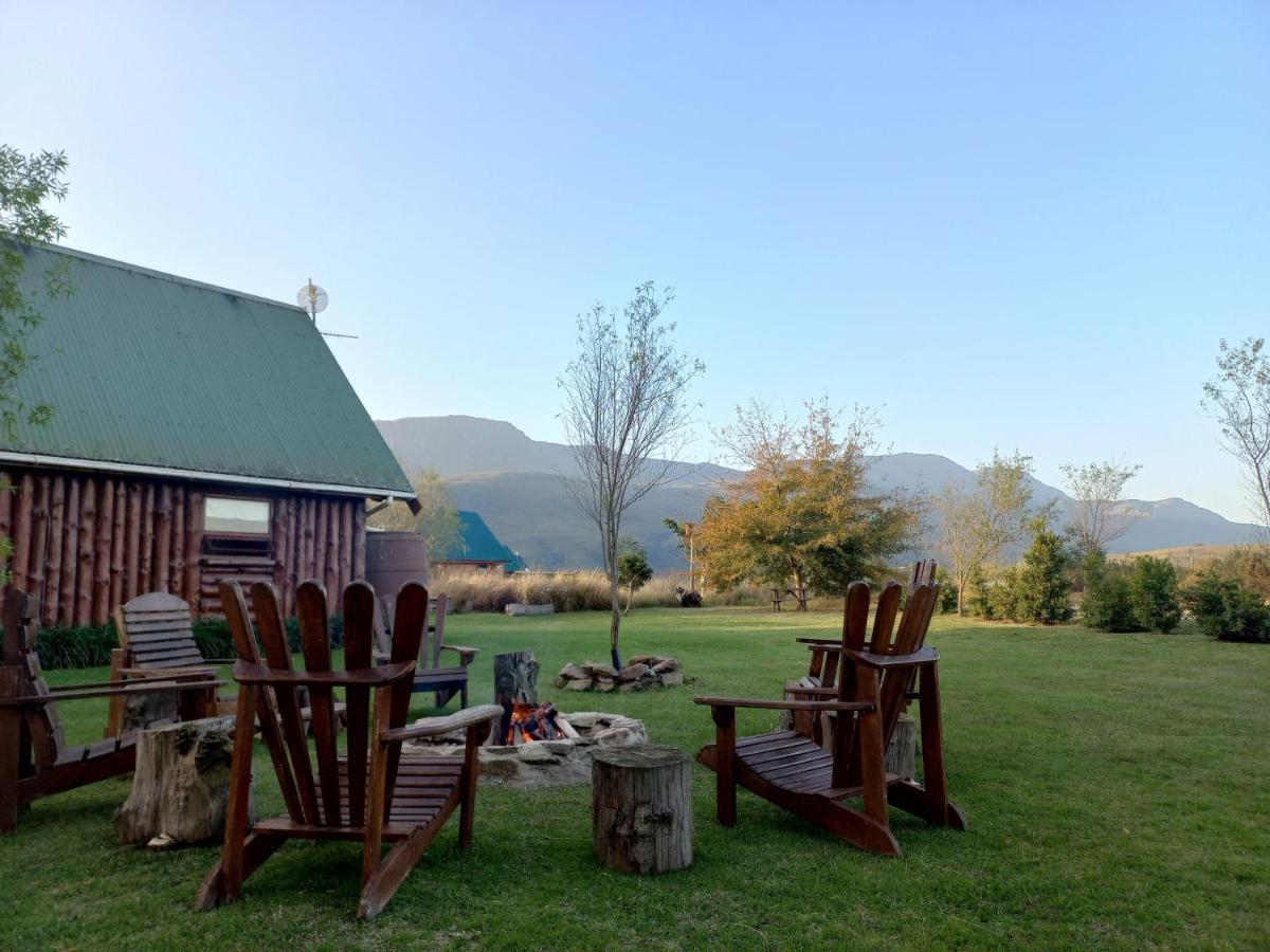 A Log Home At Buffalo Creek Buffeljagsrivier Exteriör bild